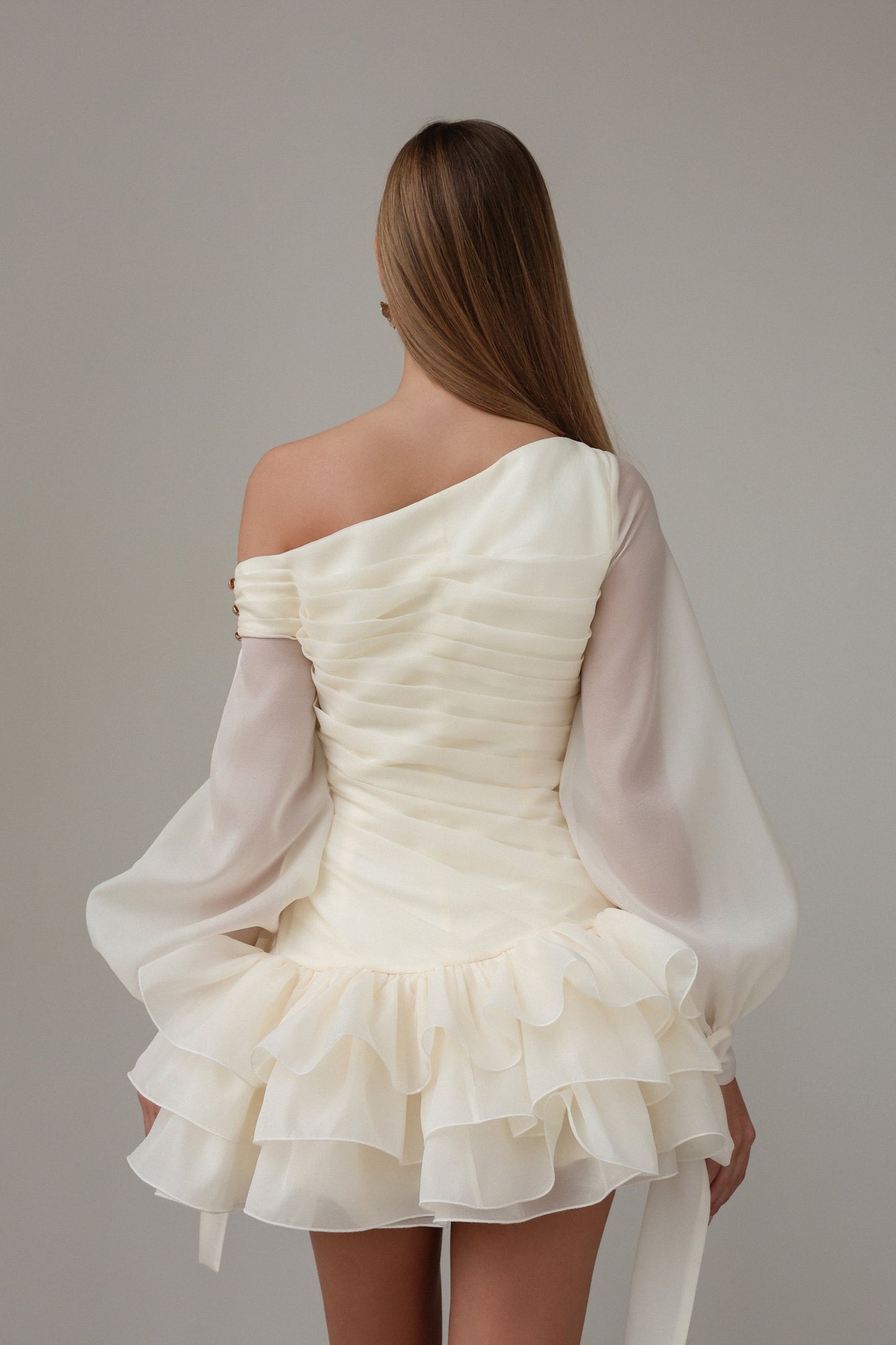 Fırfırlı Senfoni Elbise