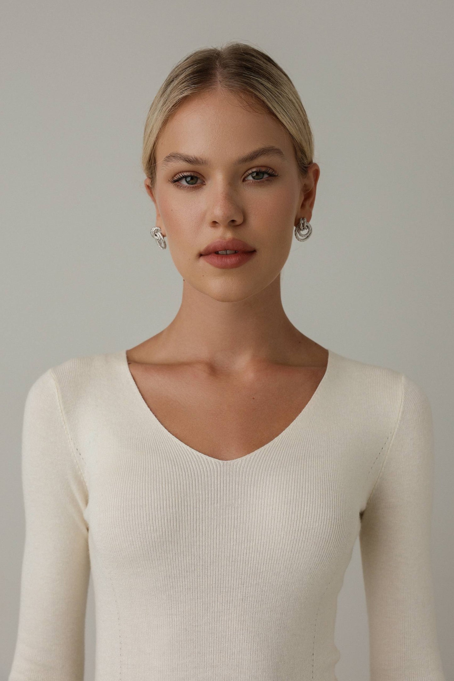 Twisted Silver Bloom Küpe