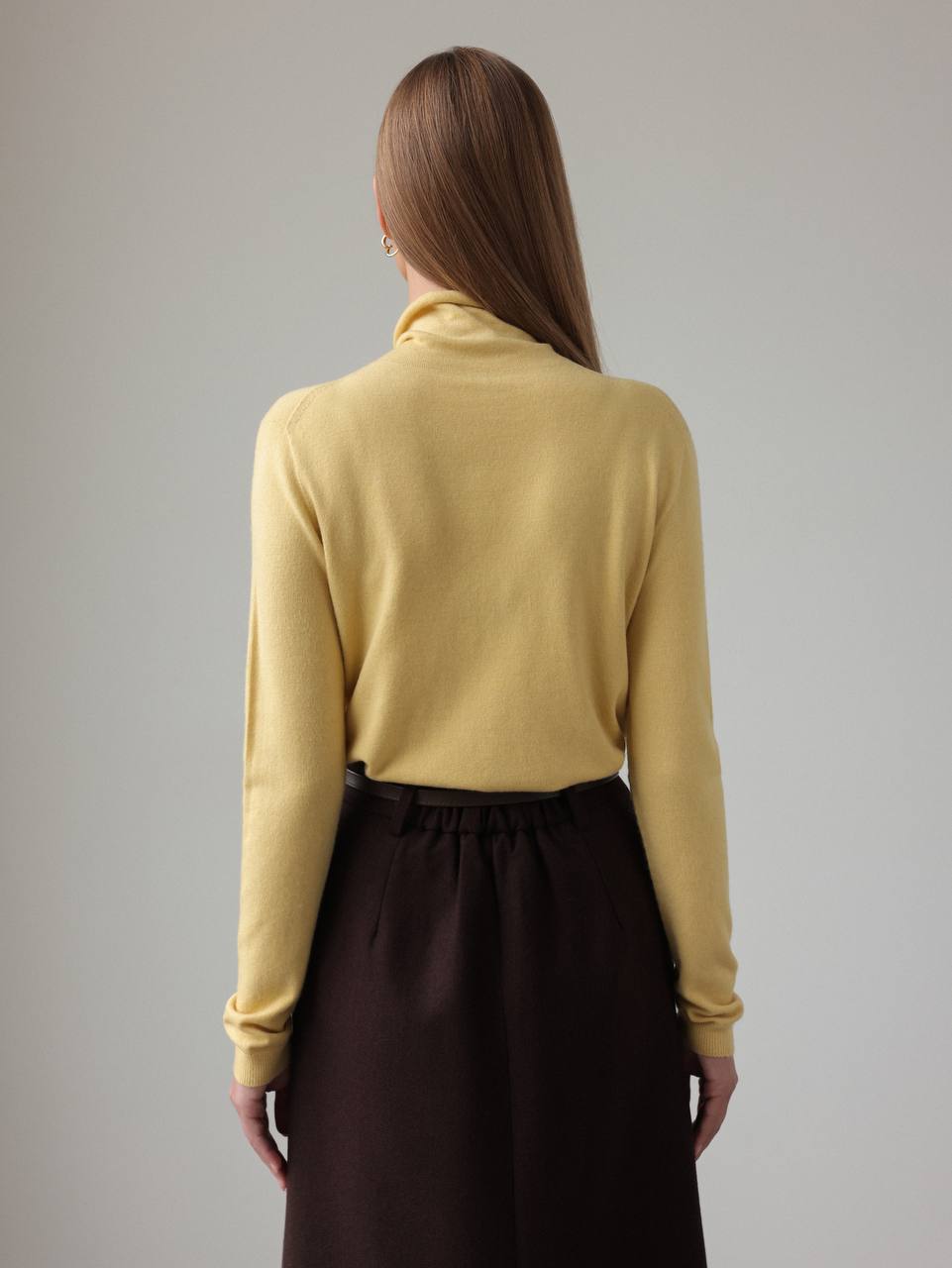 Mocha Line Midi Etek