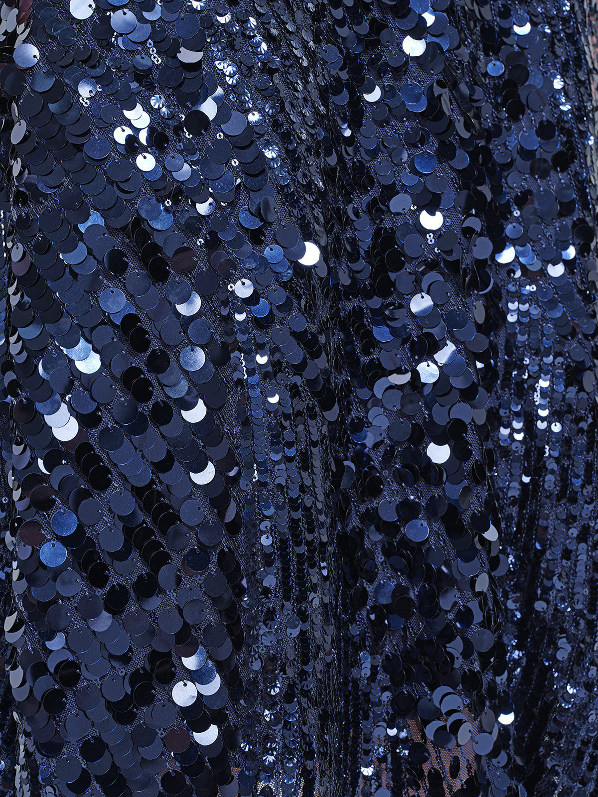 Balık Pulu Desenli Beli Lastikli Etek