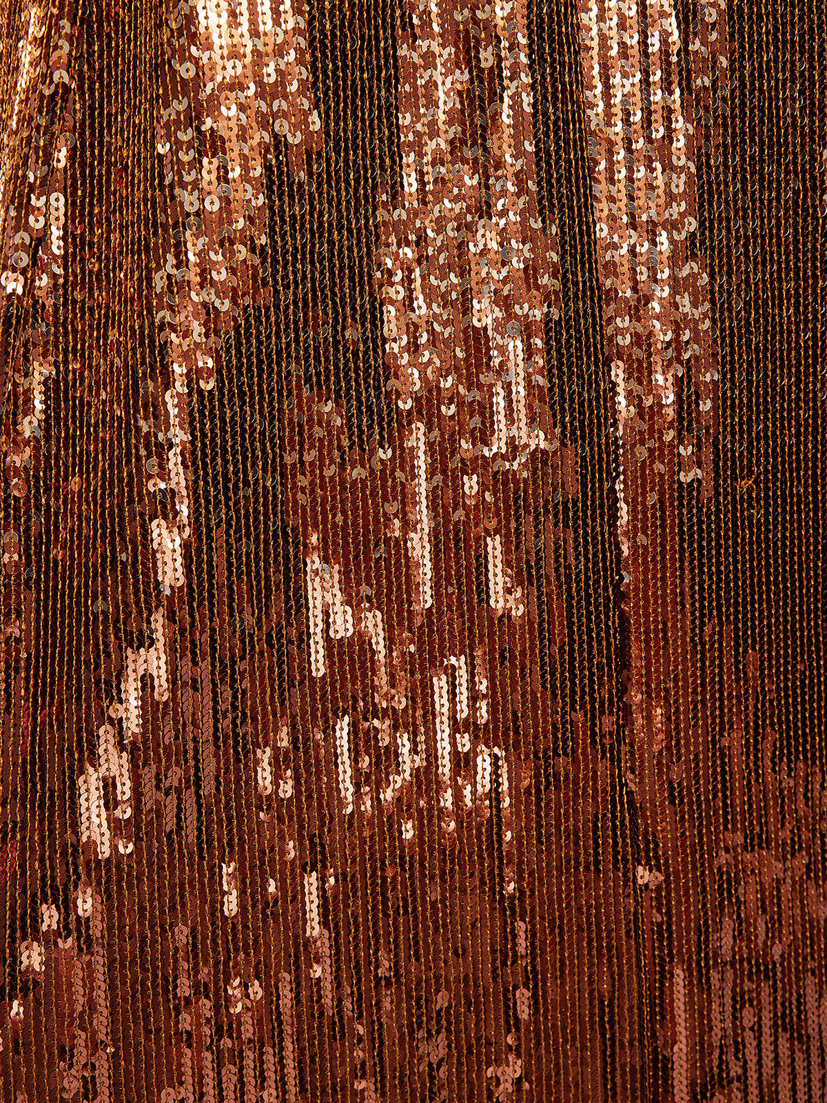 Renk Geçişli Pullu Püsküllü Trençkot (Kemer Dahil)