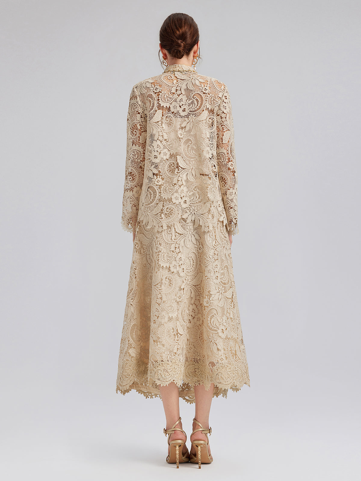 Barok Güpür Dantel Etek