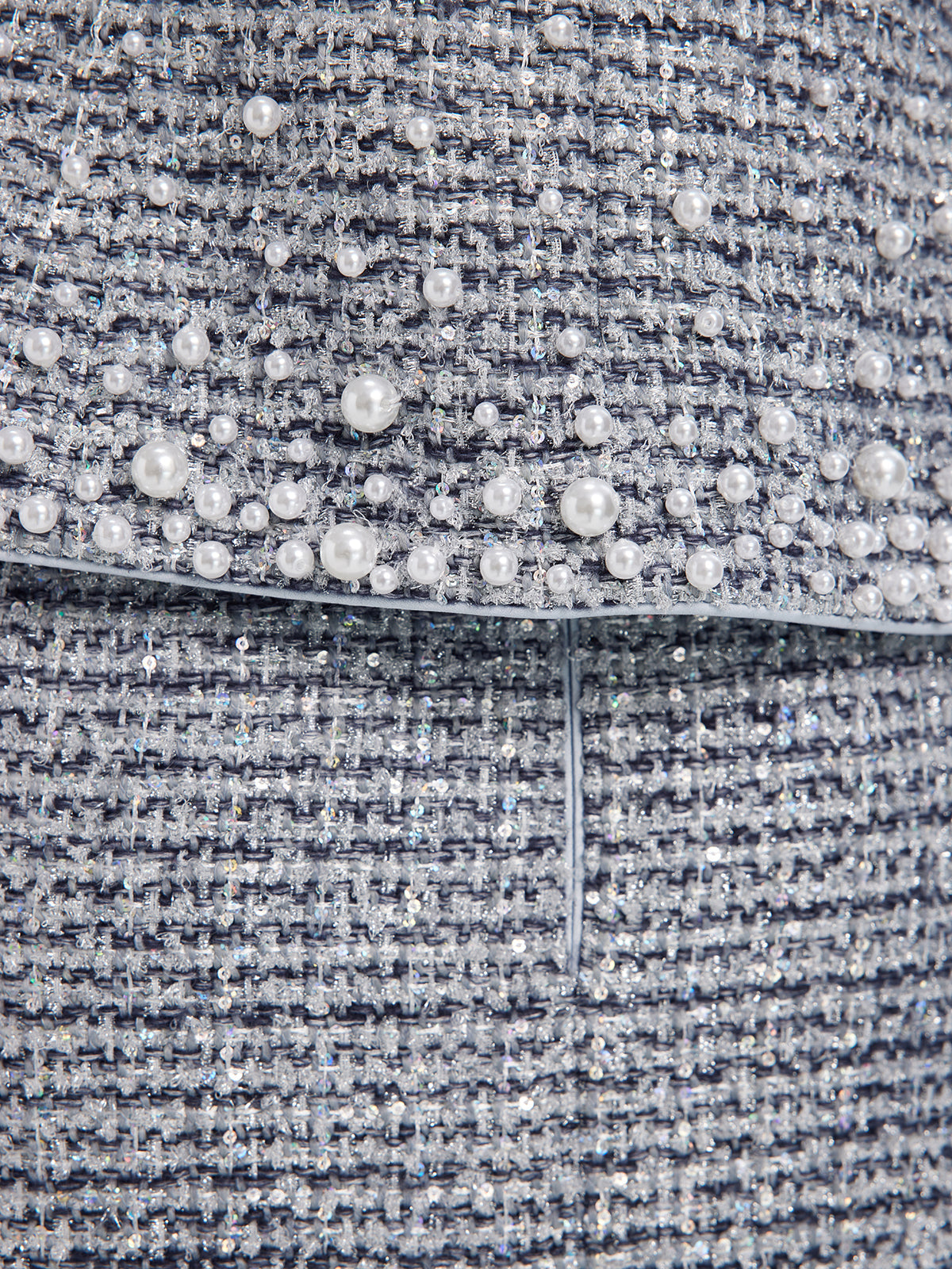 Fransız El İşlemeli İncili Tüvit Ceket