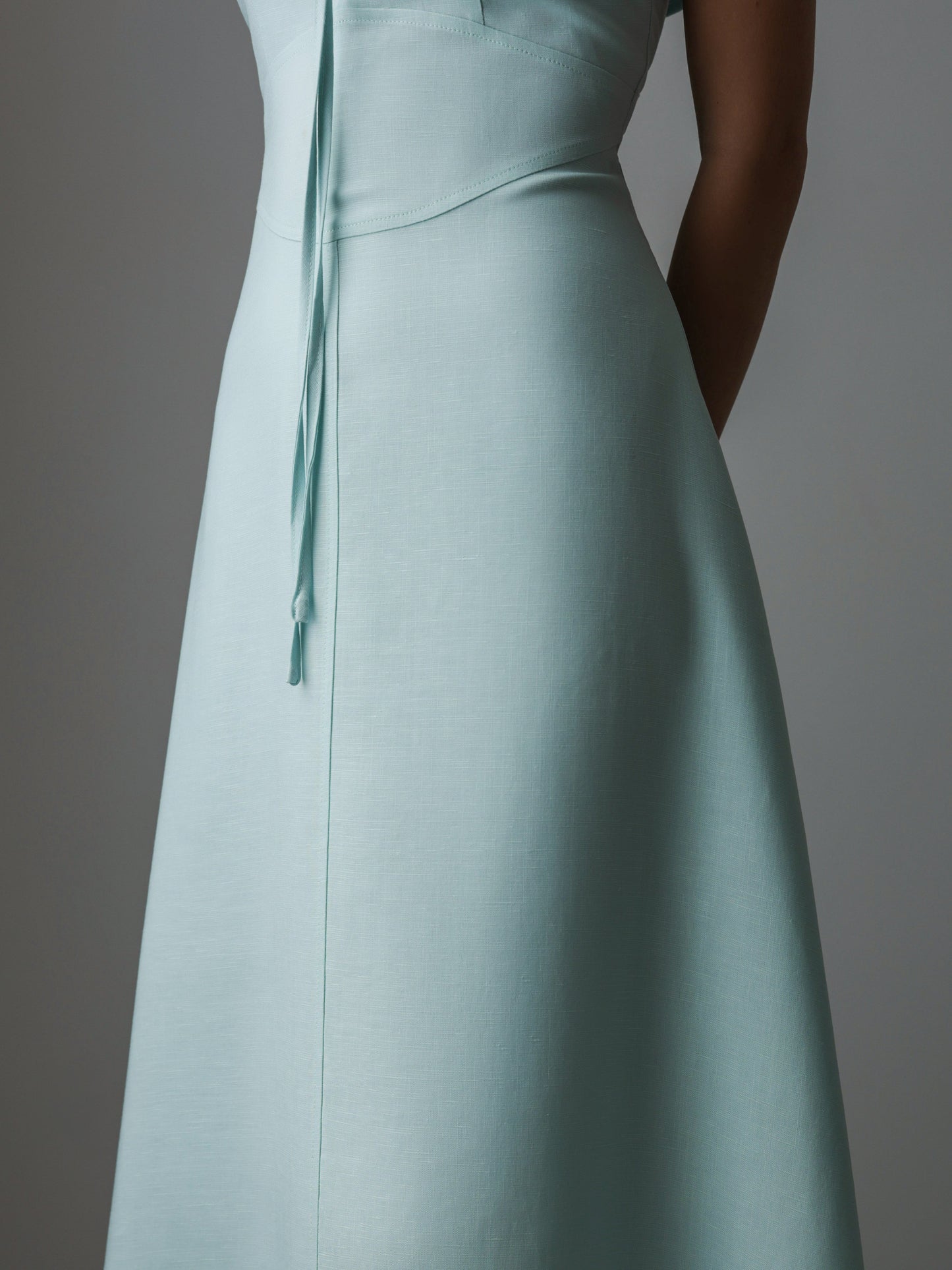 Akuamarin Vals Elbisesi