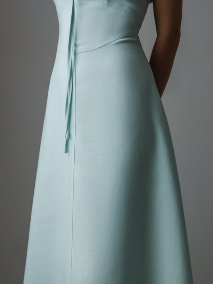 Akuamarin Vals Elbisesi