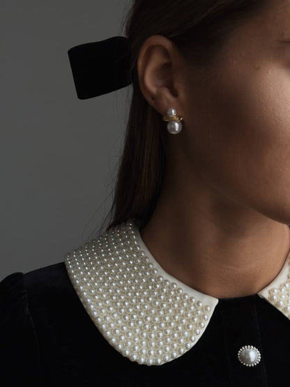 Moonlit Yakalı Elbise