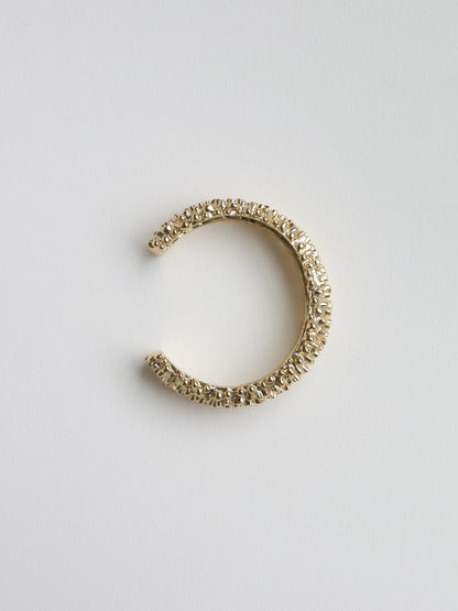 Altın Dokulu Kelepçe Bileklik