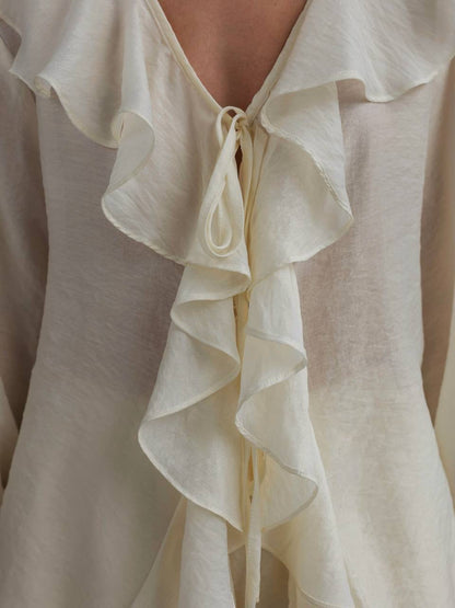 Krem Esinti Keten Takım