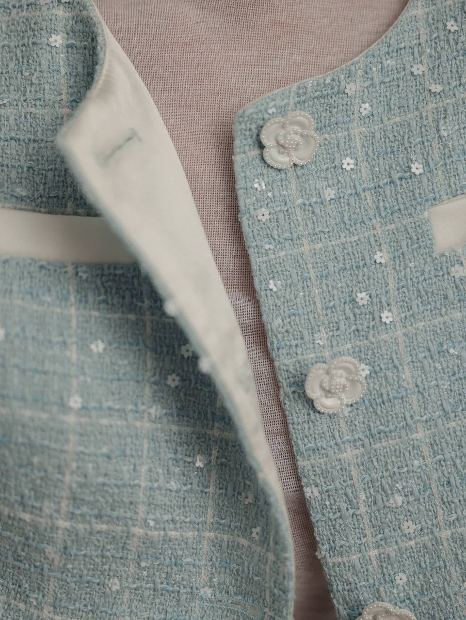 Sis Beyazı Balıkçı Yaka Bluz