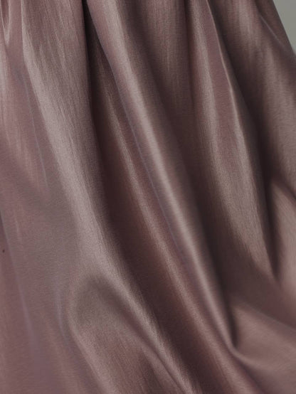 Lila Kısa Kollu Kazak