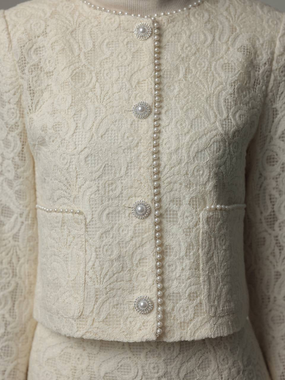 Krem Balıkçı Yaka Triko