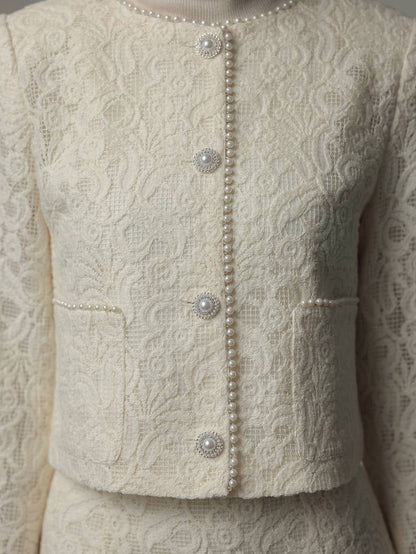 Krem Balıkçı Yaka Triko