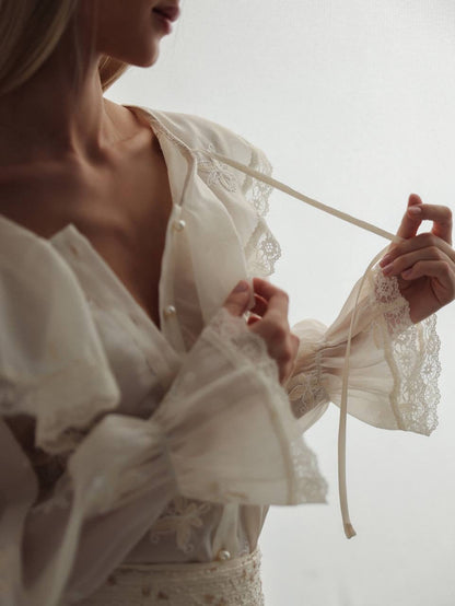 İşlemeli Mini Etek