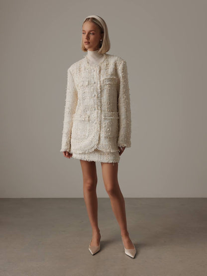 Balıkçı Yaka Krem Triko