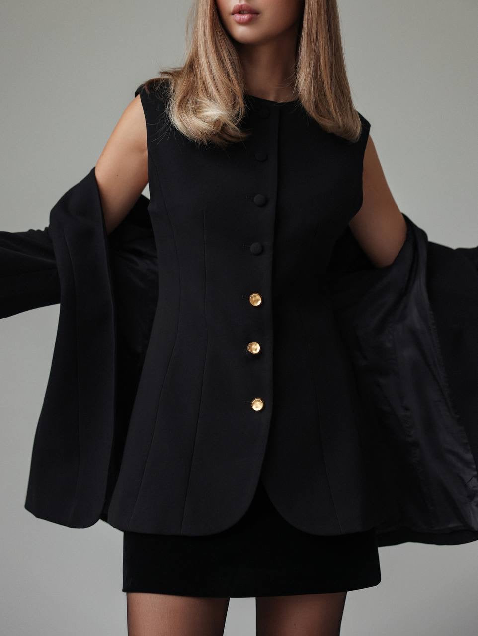 Yüksek Bel Mini Etek