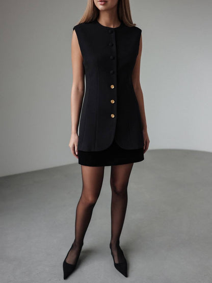 Yüksek Bel Mini Etek