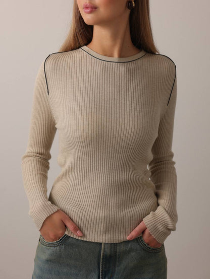 Klasik Camel Blazer Ceket