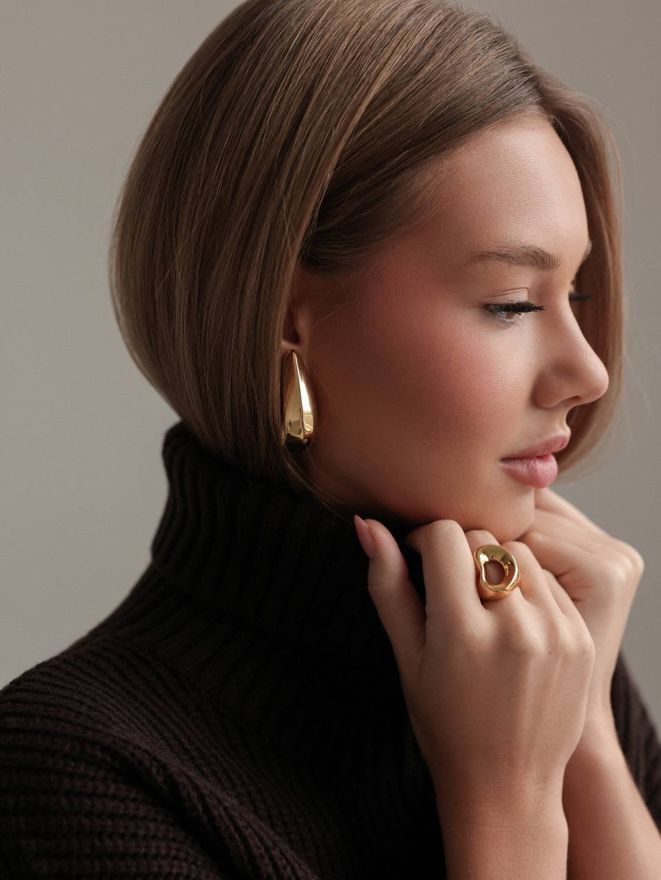 Şık Yün Karışımlı Şort