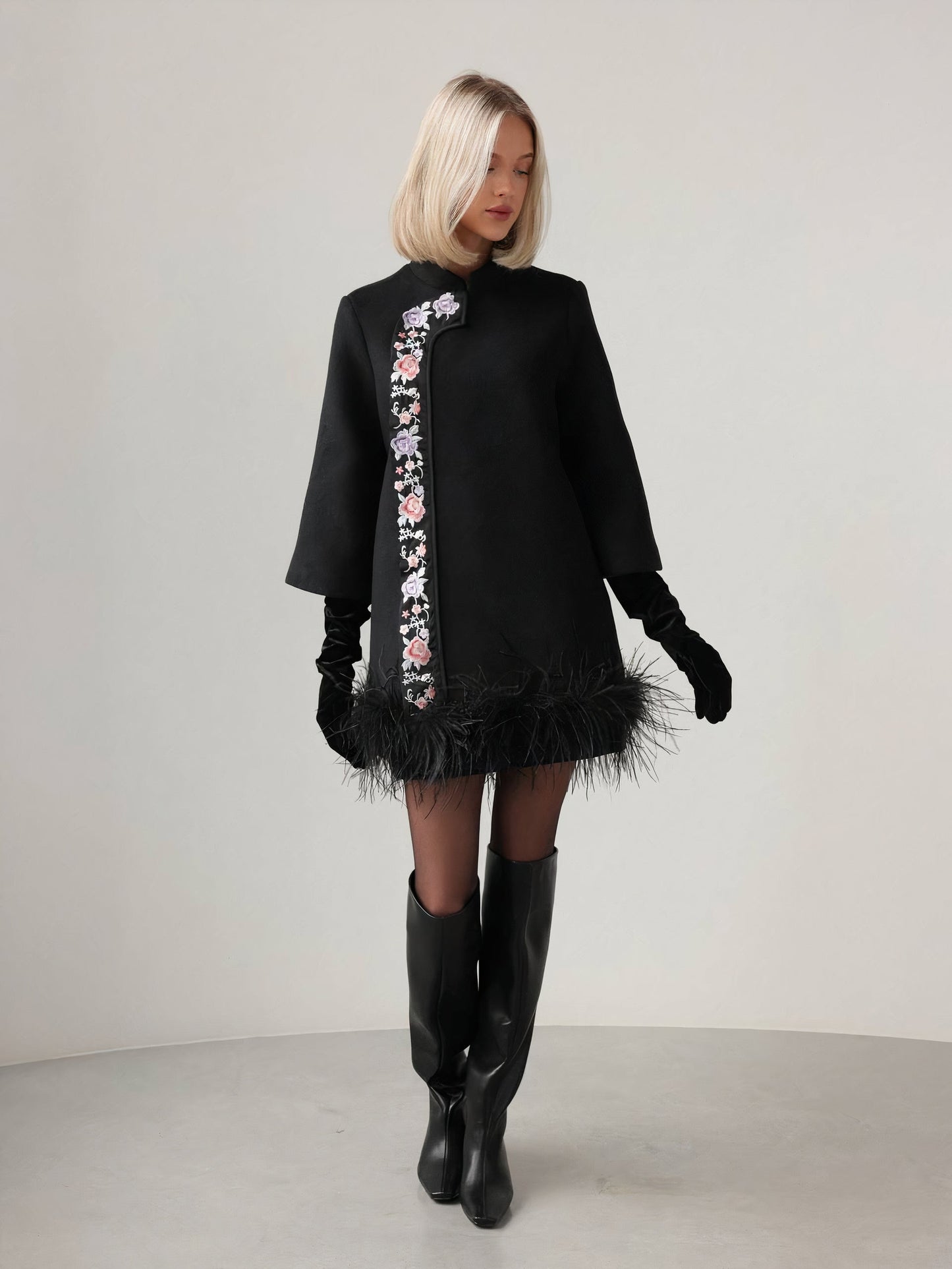 Velanna Siyah Pelerin