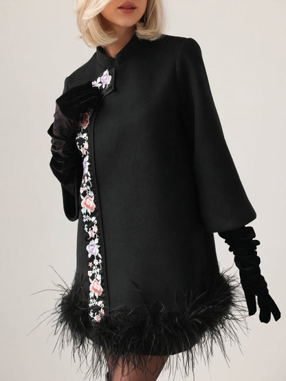 Velanna Siyah Pelerin