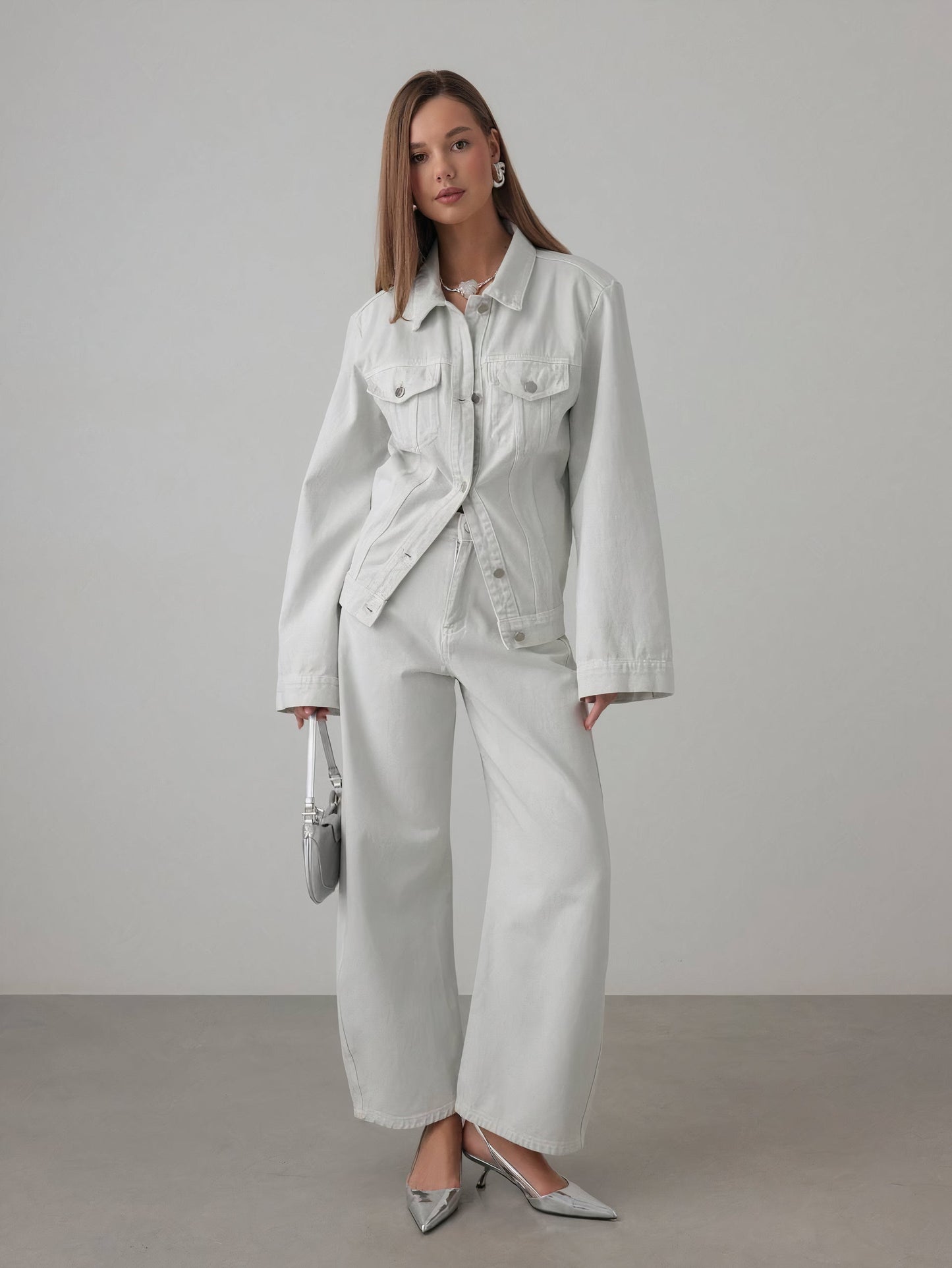 Alabaster Denim Ceket