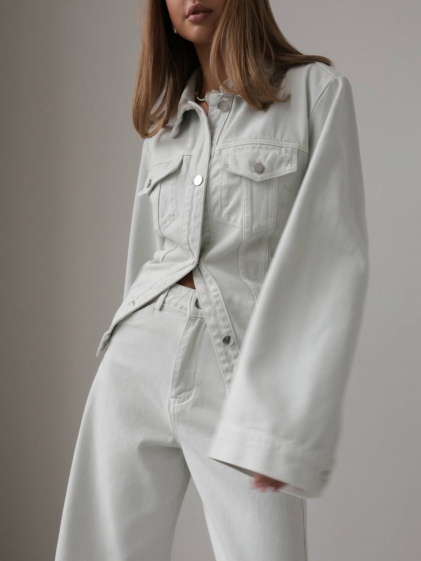 Alabaster Denim Ceket