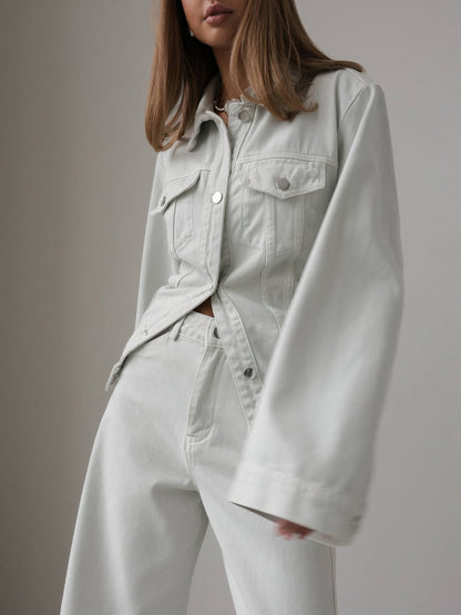 Alabaster Denim Ceket