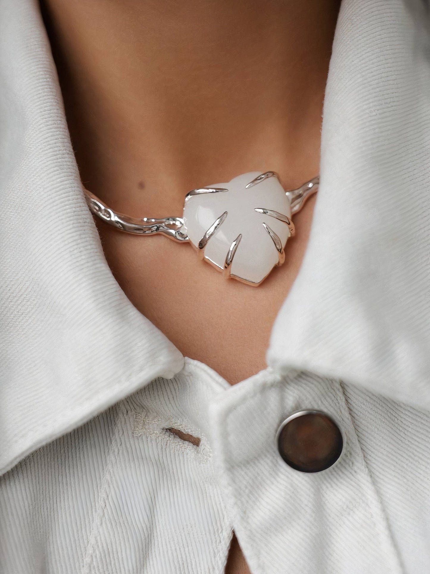 Kar Beyazı Palazzo Pantolon