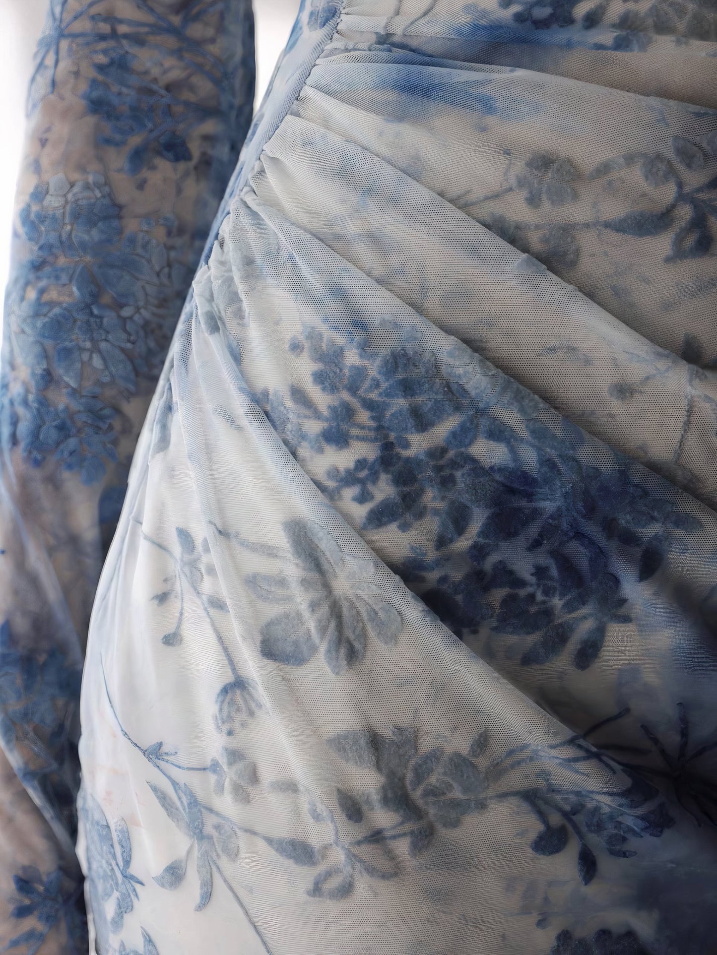 Mavi Sis Tül Elbise