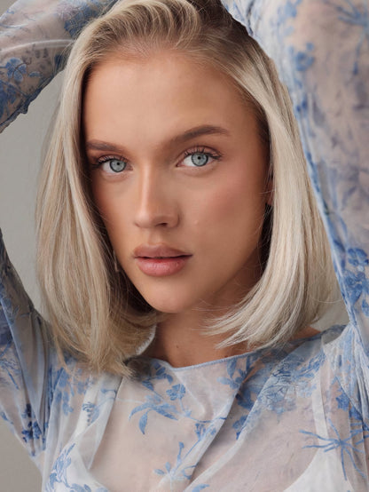 Mavi Sis Tül Elbise