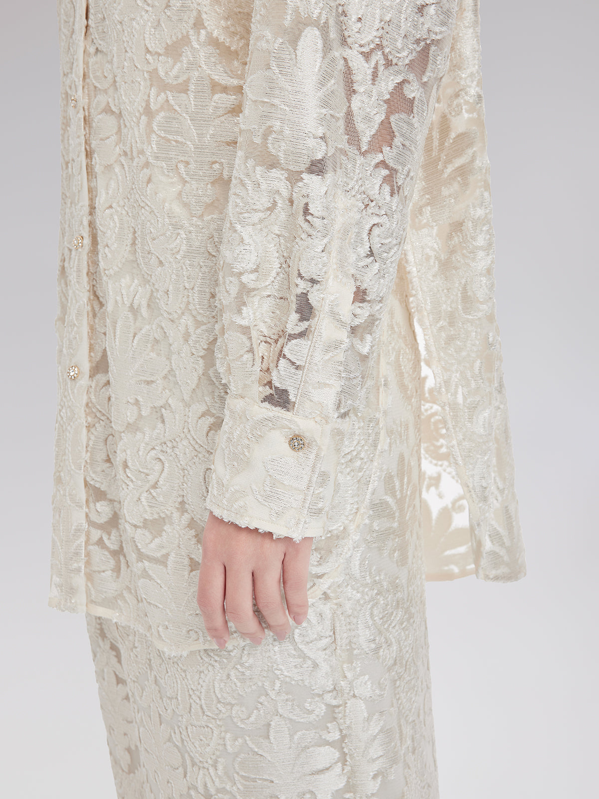 Modern Etnik Yakma Gömlek