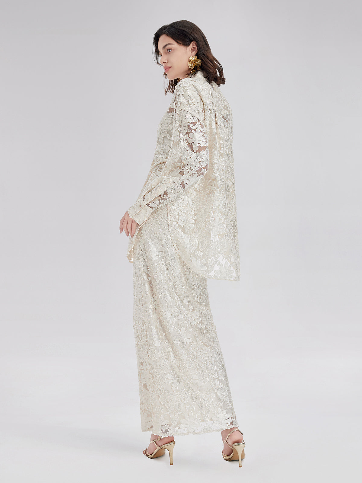 Modern Etnik Yakma Gömlek