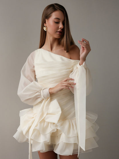 Fırfırlı Senfoni Elbise