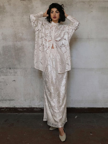 Modern Etnik Yakma Gömlek