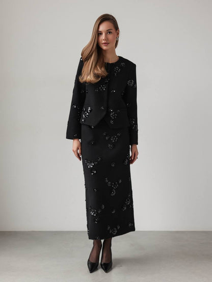 Gece Yarısı Petal Etek