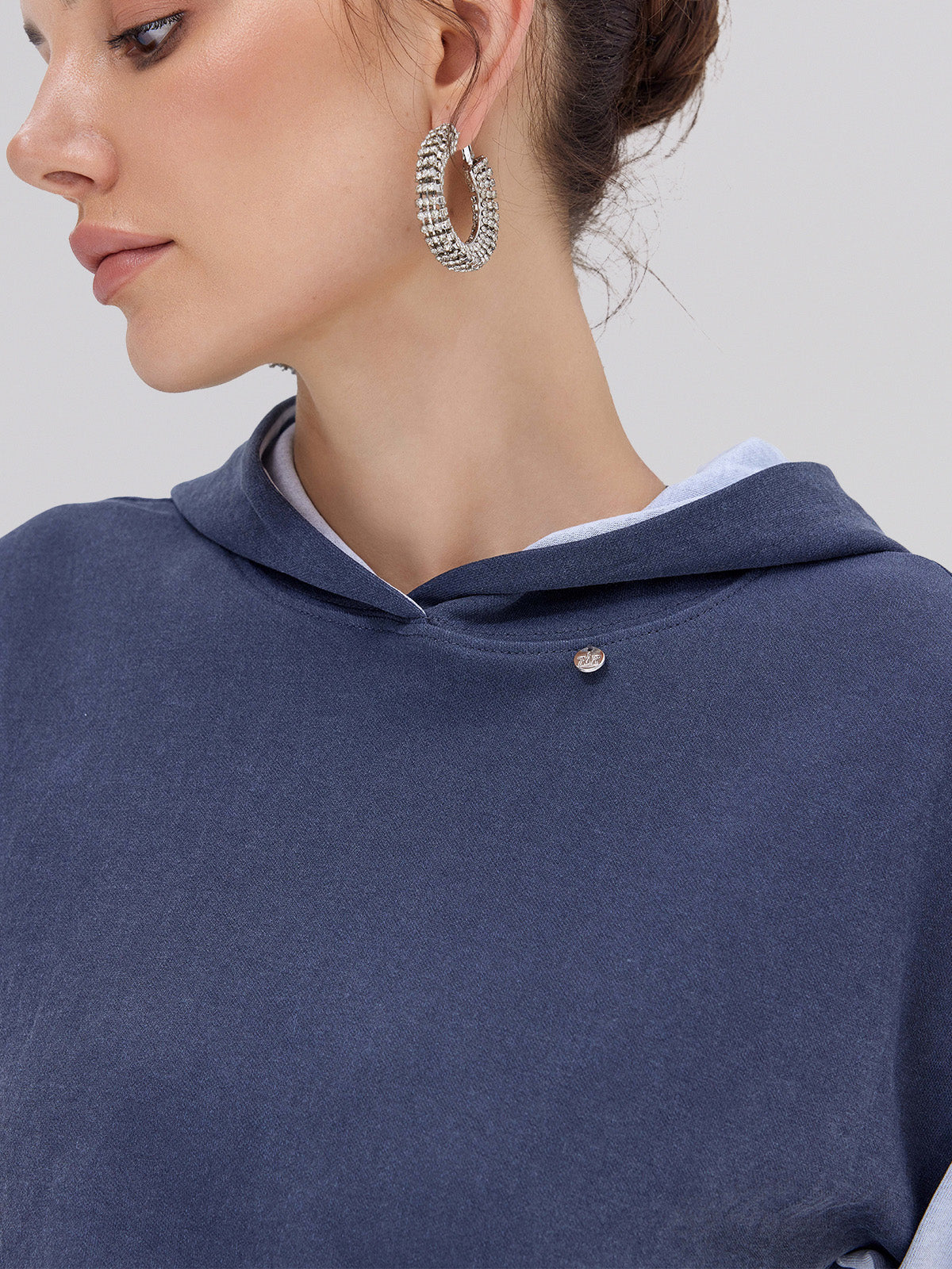 Kaliteli Pamuklu Triko İpli Bluz