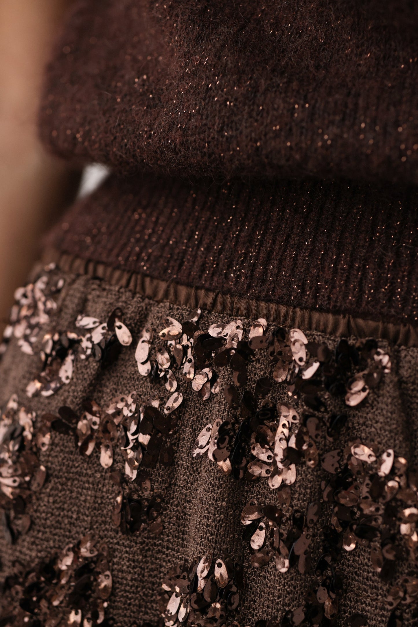 Mocha Glow Triko Üst