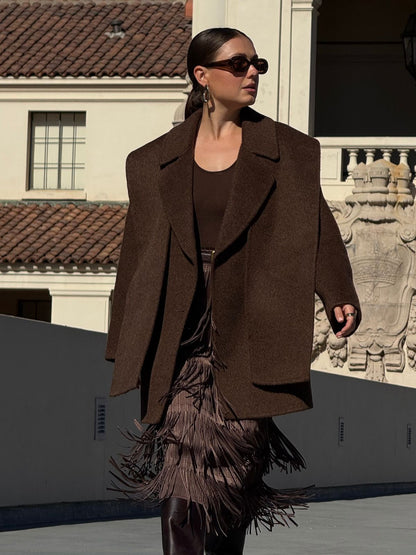 Kovboy Tarzı Püsküllü Etek