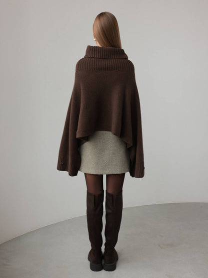 Buzlu Yün Mini Etek