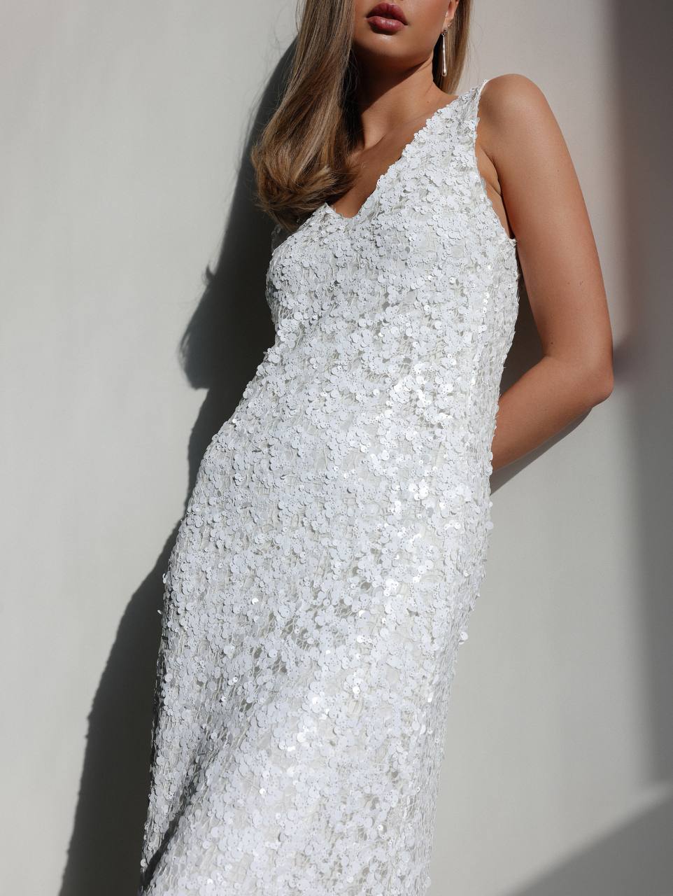 Shimmering Rose Elbise