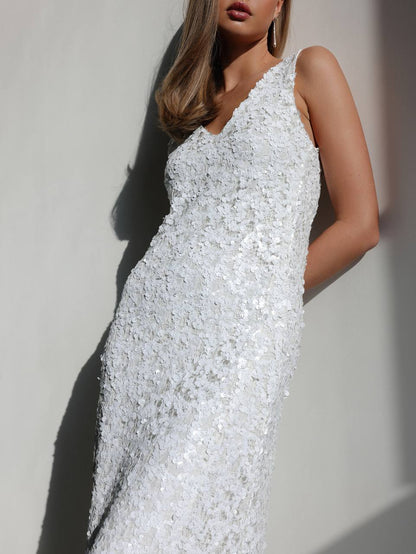 Shimmering Rose Elbise