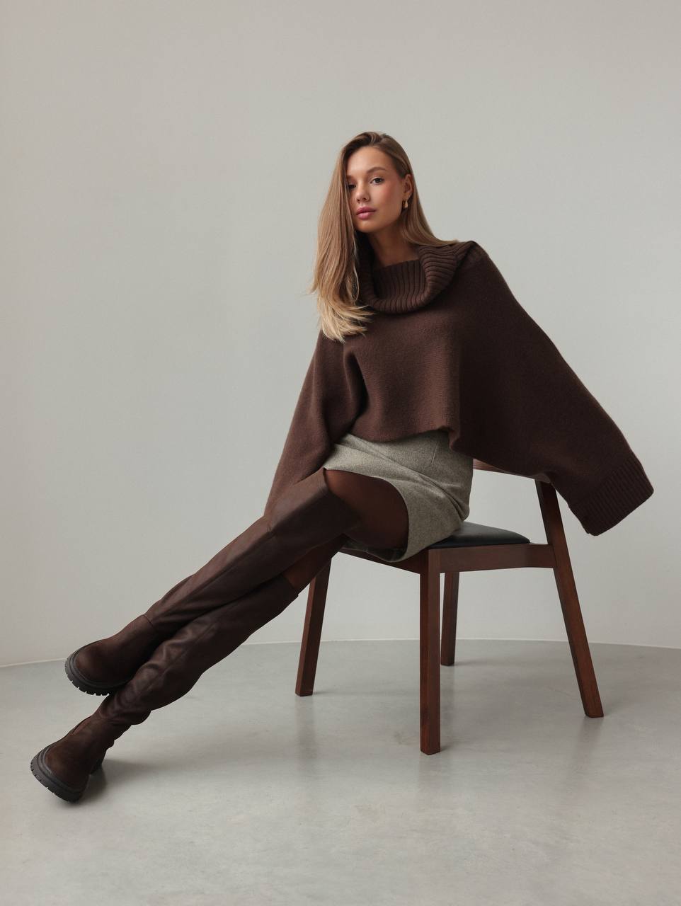 Kakao Dökümlü Triko