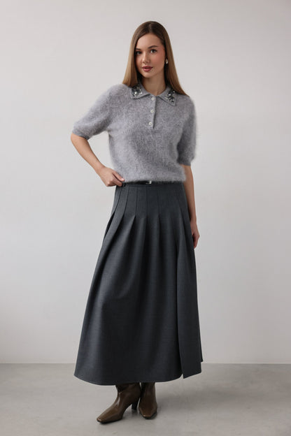 Icelight Boncuklu Triko