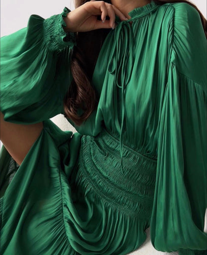 Zümrüt Şelale Elbise