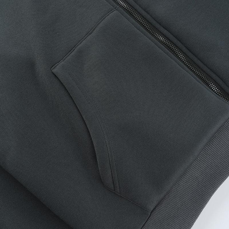 Yazı Baskılı Sweat Mont