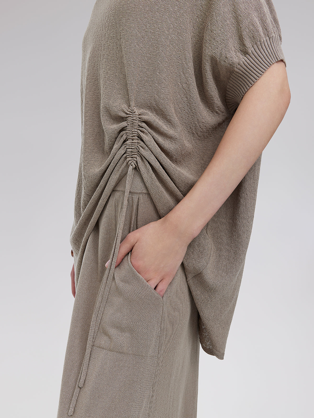 Örgü Bağlamalı Günlük Pantolon