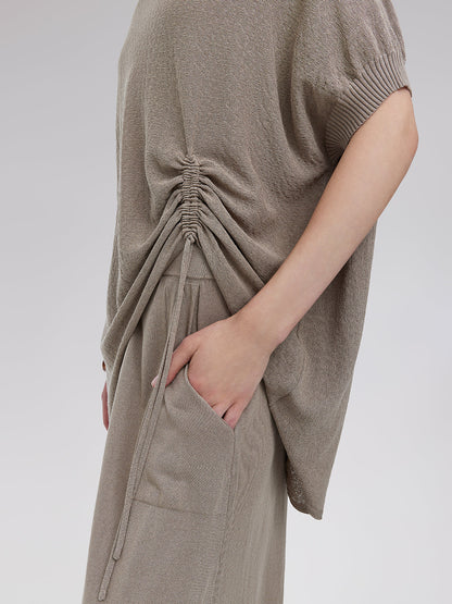 Örgü Bağlamalı Günlük Pantolon