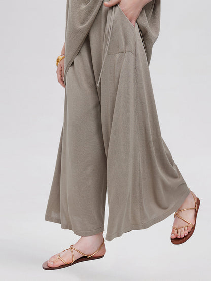 Örgü Bağlamalı Günlük Pantolon