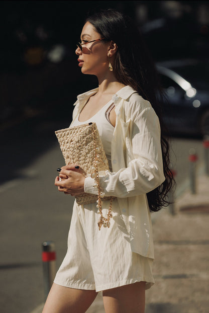 Krem Serenity Keten Takım