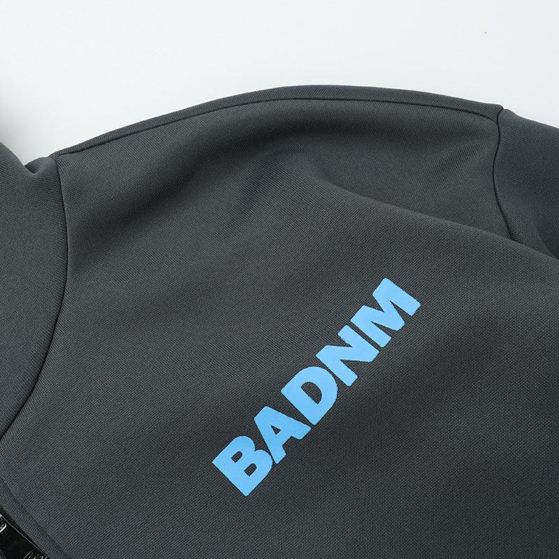 Yazı Baskılı Sweat Mont